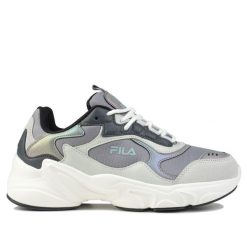 Buty sportowe damskie Fila COLLENE CB WMN. Niebieskie buty sportowe na co dzień damskie Fila, bez wzorów, z materiału, trekkingowe. Za 209.00 zł.