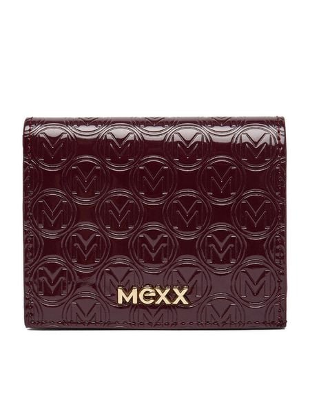 MEXX Portfel CEO-MEXX-W1-004-AW26 Bordowy. Czerwone portfele damskie Mexx, bez wzorów, ze skóry. Za 69.99 zł.