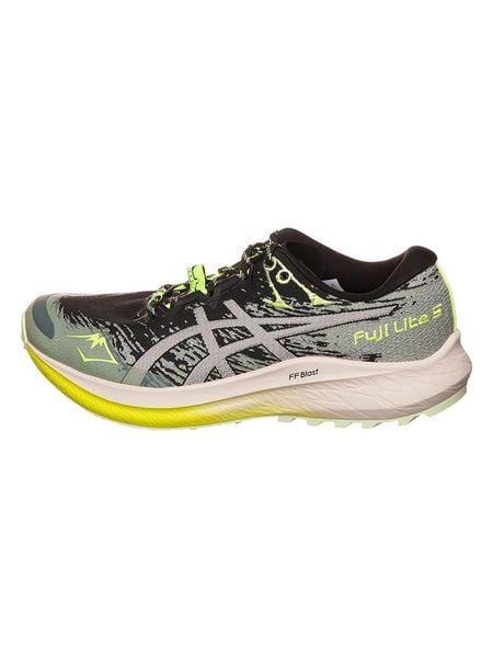 Asics Buty "Fuji Lite 5" w kolorze zielonym do biegania rozmiar: 39,5. Zielone obuwie do biegania damskie Asics. Za 170.03 zł.