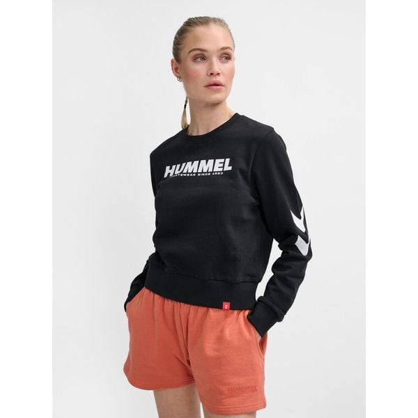 Bluza damska Hummel Legacy. Czarne bluzy bez kaptura damskie HUMMEL. Za 170.00 zł.