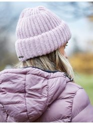 CAPO-authentic headwear Czapka w kolorze jasnoróżowym rozmiar: onesize. Różowe czapki zimowe damskie CAPO-authentic headwear, z wełny. Za 97.51 zł.