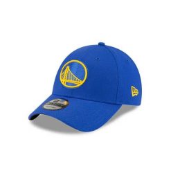Czapka z daszkiem Golden State Warriors NBA The League. Niebieskie czapki męskie New Era, bez wzorów, z bawełny, eleganckie. Za 161.00 zł.