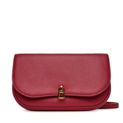 Torebka Coccinelle. Czerwone listonoszki damskie Coccinelle, bez wzorów, bez dodatków. Za 669.99 zł.