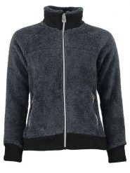 Peak Mountain Kurtka polarowa "Achef" w kolorze antracytowym rozmiar: XL. Czarne kurtki damskie Peak Mountain, xl, bez wzorów, z polaru, bez kaptura. Za 135.81 zł.