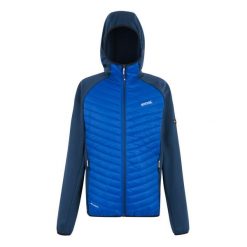 Męska Kurtka Hybrydowa Andreson. Niebieskie kurtki męskie Regatta, m, bez wzorów, z puchu, sportowe, bez kaptura. Za 101.99 zł.