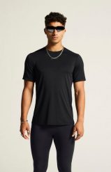 Koszulka crossfitowa męska Craft Adv Essence. Czarne t-shirty sportowe męskie Craft, m, z elastanu, bez ramiączek, do biegania. Za 237.00 zł.