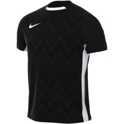 Koszulka męska Nike Dri-FIT Challenge V JSY SS. Czarne t-shirty sportowe męskie Nike, m, z poliesteru, bez ramiączek, do piłki nożnej, dri-fit (nike). Za 112.99 zł.