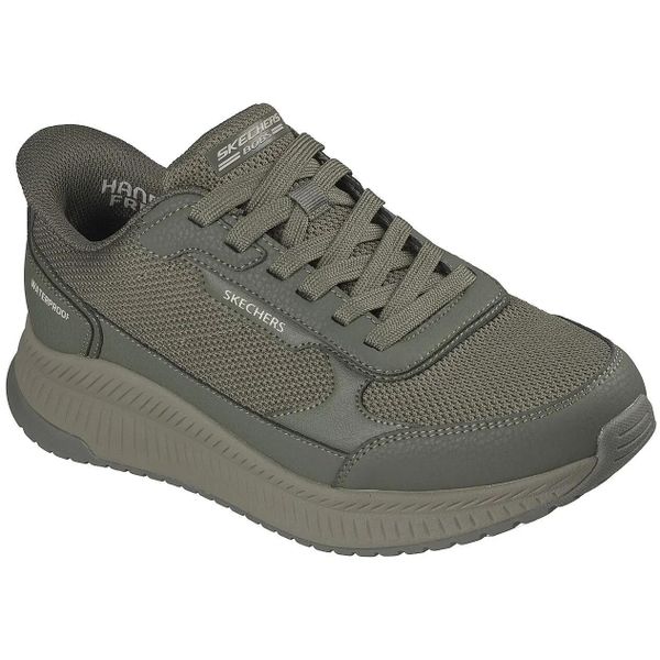 Buty sportowe męskie Skechers Bobs Squad 4 Crucial Step. Zielone buty sportowe na co dzień męskie Skechers, z materiału, bez zapięcia, na fitness i siłownię. Za 590.00 zł.