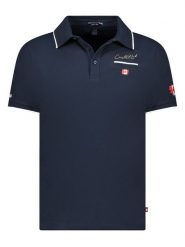 Canadian Peak Koszulka polo "Kareak" w kolorze granatowym rozmiar: XXL. Niebieskie koszulki polo męskie Canadian Peak, xxl, bez wzorów, z bawełny, bez ramiączek. Za 86.99 zł.