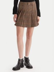 Liu Jo Spódnica mini MF5156 T4335 Beżowy Regular Fit. Brązowe spódniczki damskie Liu Jo, bez wzorów, z syntetyku, mini. Za 679.99 zł.