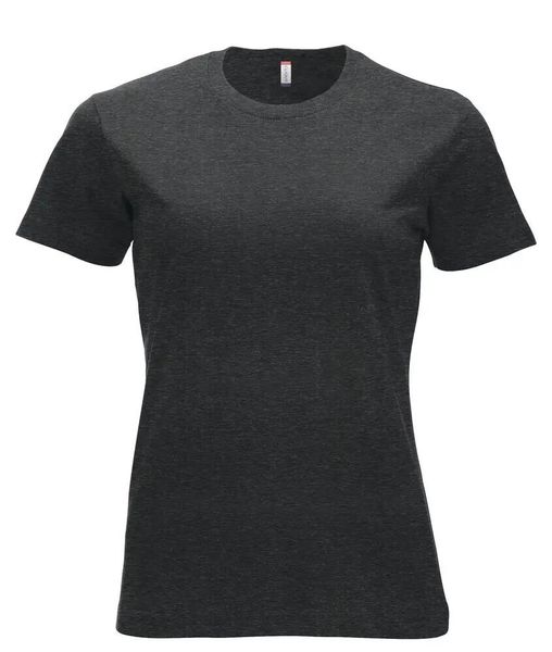 Clique New Classic-T Women – Klasyczny t-shirt w kolorze anthracite melange,. Szare t-shirty damskie CLIQUE, xl, bez wzorów, z bawełny, bez kołnierzyka. Za 104.80 zł.