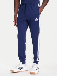 Adidas Spodnie dresowe Essential 3-Stripes JD1878 Niebieski Regular Fit. Niebieskie spodnie dresowe męskie Adidas, bez wzorów, z dresówki. Za 159.99 zł.