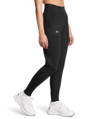 Under Armour Spodnie dresowe "Motion" w kolorze czarnym rozmiar: L. Czarne spodnie dresowe damskie Under Armour, l, bez wzorów, z dresówki. Za 136.13 zł.