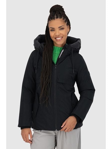 Alife and kickin Kurtka zimowa "CicelyAK" w kolorze czarnym rozmiar: S. Czarne kurtki damskie Alife and Kickin, na zimę, s, bez wzorów, z puchu, bez kaptura. Za 339.37 zł.
