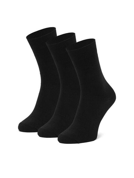 Nine West Skarpety długie CEO_LA_NW_17283_W_AW25 (3-PACK) Czarny. Czarne skarpetki damskie Nine West, bez wzorów, z bawełny. Za 39.99 zł.