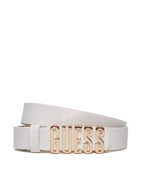 Guess Pasek Damski Vikky BW9114 P4225 Beżowy. Brązowe paski damskie Guess, z aplikacjami, ze skóry. Za 119.99 zł.