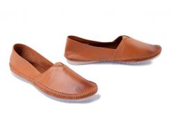 MACIEJKA T1930-29/00-0 rudy, baleriny damskie. Brązowe baleriny damskie Maciejka, bez wzorów, z gumy, bez obcasa. Za 229.90 zł.