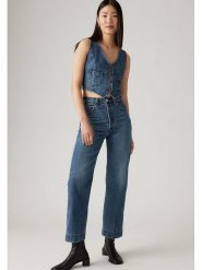 Levi's Dżinsy - Regular fit - w kolorze niebieskim rozmiar: W27/L29. Niebieskie jeansy damskie Levi's, z podwyższonym stanem. Za 213.69 zł.