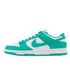 Buty do chodzenia męskie Nike Dunk Low Retro. Niebieskie buty sportowe na co dzień męskie Nike, z materiału, bez zapięcia, trekkingowe. Za 556.00 zł.