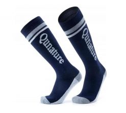 Zimowe skarpety sportowe unisex Qunature z wełną merino. Białe skarpetki damskie QUNATURE, bez wzorów, z elastanu. Za 54.00 zł.