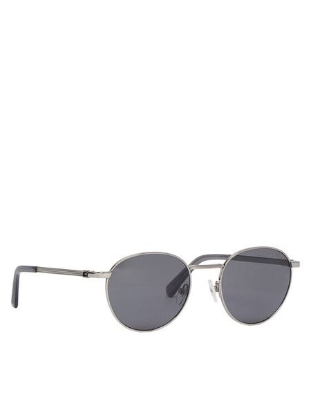Guess Okulary przeciwsłoneczne GU00272 Srebrny. Szare okulary przeciwsłoneczne męskie Guess. Za 269.99 zł.