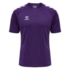 Koszulka sportowa męska Hummel Core XK Poly T-Shirt S/S. Białe t-shirty męskie HUMMEL, m, bez wzorów, bez kołnierzyka. Za 77.00 zł.