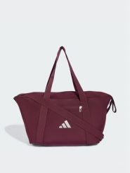 Adidas Torebka Sport Bag KV0512 Bordowy. Czerwone torebki klasyczne damskie Adidas, bez wzorów, z materiału, bez dodatków. Za 149.99 zł.