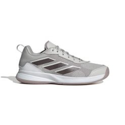 Buty do tenisa adidas Avaflash. Szare buty sportowe na co dzień damskie Adidas, bez wzorów, z materiału, tenisowe. Za 390.00 zł.