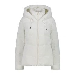 Kurtka Damska Zimowa CMP 32K3096 OCIEPLANA Biała. Białe kurtki damskie CMP, na zimę, m, bez wzorów, bez kaptura. W wyprzedaży za 559.99 zł.