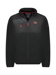 Geographical Norway Kurtka polarowa "Trasir" w kolorze czarnym rozmiar: S. Czarne kurtki męskie Geographical Norway, s, bez wzorów, z materiału, bez kaptura. Za 113.10 zł.