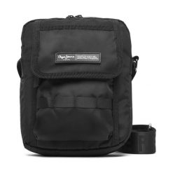 Saszetka Pepe Jeans. Czarne saszetki męskie Pepe Jeans, z jeansu. Za 199.99 zł.