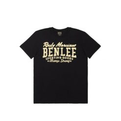 T-shirt Benlee Retro Logo. Czarne t-shirty męskie Benlee, xl, bez wzorów, z bawełny, bez kołnierzyka. Za 137.50 zł.