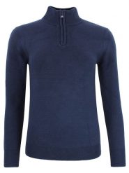 Peak Mountain Sweter "Acharlito" w kolorze granatowym rozmiar: L. Niebieskie golfy damskie Peak Mountain, l, bez kołnierzyka. Za 200.60 zł.
