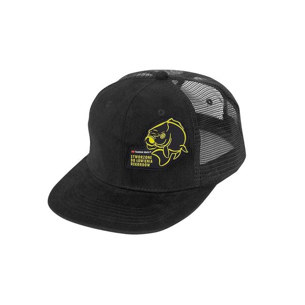 Czapka z daszkiem TB Ryba zielona. Brązowe czapki z daszkiem damskie TANDEM BAITS, bez wzorów. Za 69.59 zł.