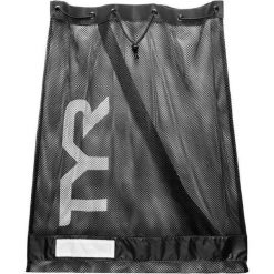 Worek plecak pływacki unisex Tyr Alliance Mesh Equipment. Czerwone plecaki damskie TYR, bez wzorów, z meshu. Za 129.99 zł.