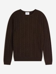 Just Cashmere Kaszmirowy sweter "Darri" w kolorze brązowym rozmiar: S. Brązowe swetry męskie Just Cashmere, s, bez wzorów, z kaszmiru, bez kołnierzyka. Za 630.99 zł.