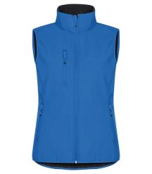 Clique Classic Softshell Vest Women — 3‑warstwowa softshell z recyklingu –. Niebieskie kurtki softshell damskie CLIQUE, xs, bez wzorów, z elastanu. Za 230.07 zł.