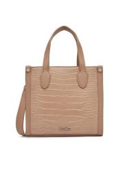 DeeZee Torebka DZE-S-015-07 Beżowy. Brązowe torebki klasyczne damskie DeeZee, bez wzorów, ze skóry, bez dodatków. Za 139.99 zł.