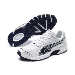 Buty Sportowe Męskie Puma AXIS 36846504 r 47. Białe buty sportowe na co dzień męskie Puma, z gumy, bez zapięcia. Za 169.99 zł.