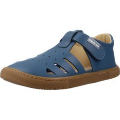 Sandały TITANITOS L540 RAIMUNDO Niebieski. Niebieskie sandały męskie TITANITOS, ze skóry, bez zapięcia. Za 218.99 zł.