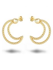 Les Favorites Pozłacane kolczyki-wkrętki rozmiar: onesize. Żółte kolczyki damskie Les Favorites, pozłacane. Za 95.99 zł.