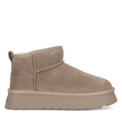 Śniegowce Badura. Szare śniegowce damskie Badura. Za 229.99 zł.