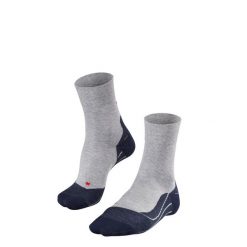 Skarpetki Falke RU4. Brązowe skarpetki męskie Falke, bez wzorów, z bawełny. Za 142.00 zł.
