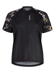 Maloja Koszulka kolarska "VilsaM. Allmountain 1" w kolorze czarnym rozmiar: XL. Czarne bluzki sportowe damskie Maloja, xl, z materiału, bez kołnierzyka, bez ramiączek. Za 184.89 zł.