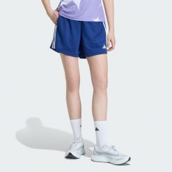 SZORTY STADIUM MESH. Niebieskie spodenki sportowe damskie Adidas, xl, z gumy. Za 179.00 zł.