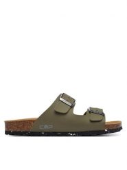 CMP Klapki Eco Thalitha 3Q91016 Brązowy. Brązowe klapki damskie CMP, bez wzorów, ze skóry, bez obcasa. Za 189.99 zł.