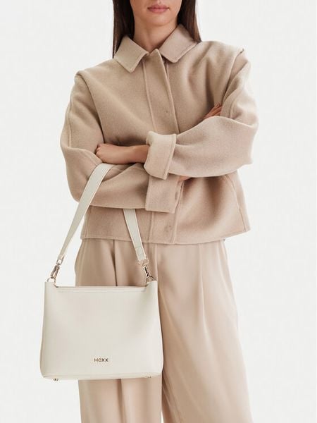 MEXX Torebka CEO-MEXX-B-004-09 Biały. Białe torebki klasyczne damskie Mexx, bez wzorów, z materiału, bez dodatków. Za 179.99 zł.