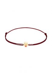Elli Damski wisiorek świąteczny z reniferem w kolorze czerwonym z pozłacanego srebra próby 925 Sterling Silver Bransoletki 1 ct. Czerwone bransoletki damskie Elli, pozłacane. Za 138.99 zł.