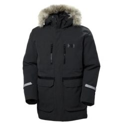 Parka Helly Hansen Varanger. Czarne parki męskie Helly Hansen, na zimę, m, bez wzorów, z futra. Za 1,604.50 zł.