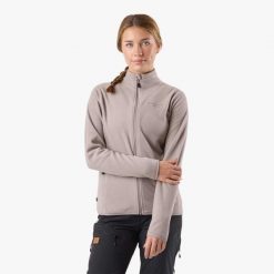 Bluza polarowa Turystyka Damska Swedemount Stryn Fleece W. Brązowe bluzy z kapturem damskie SWEDEMOUNT, l, z materiału. Za 152.99 zł.